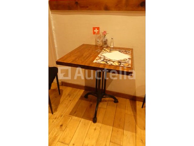 6 bistrotafels + stoelen - afbeelding 3 van  11