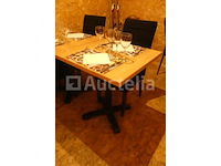 6 bistrotafels + stoelen - afbeelding 4 van  11