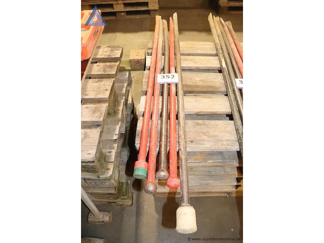 6 bouwpiketten - afbeelding 1 van  1