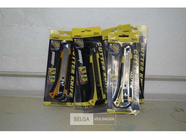 6 breekmessen 18mm - afbeelding 1 van  3