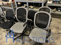 6 bureaustoelen