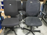 6 bureaustoelen