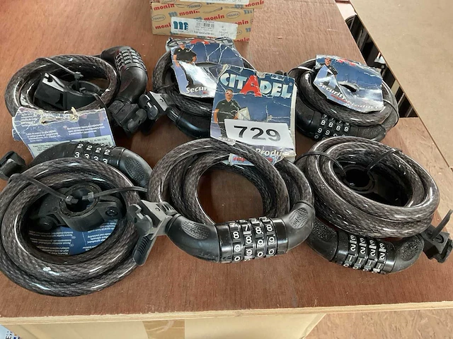 6 cijfer sloten - afbeelding 3 van  4