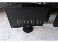 6 computerschermen