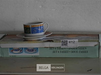 6 delig tassenset - afbeelding 1 van  4