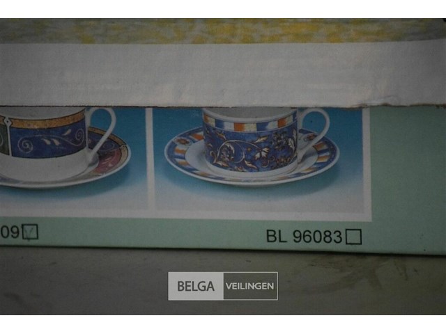 6 delig tassenset - afbeelding 4 van  4