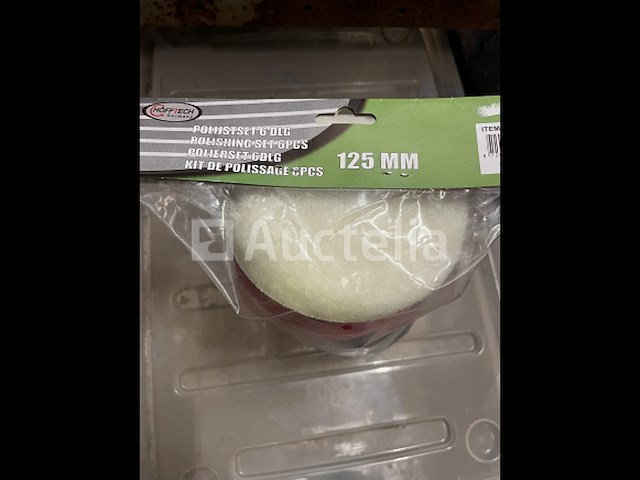 6 delige polijst set 125 mm - afbeelding 1 van  2