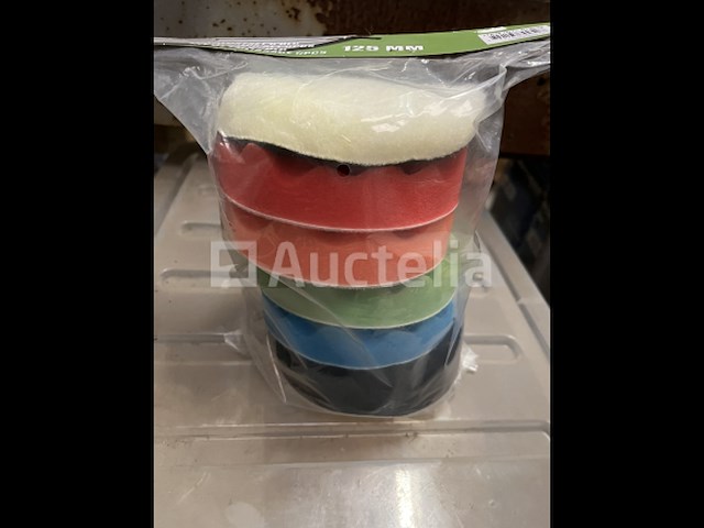 6 delige polijst set 125 mm - afbeelding 2 van  2