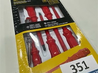 6 delige schroevendraaierset (geisoleerd tot 1000 v) - afbeelding 3 van  3