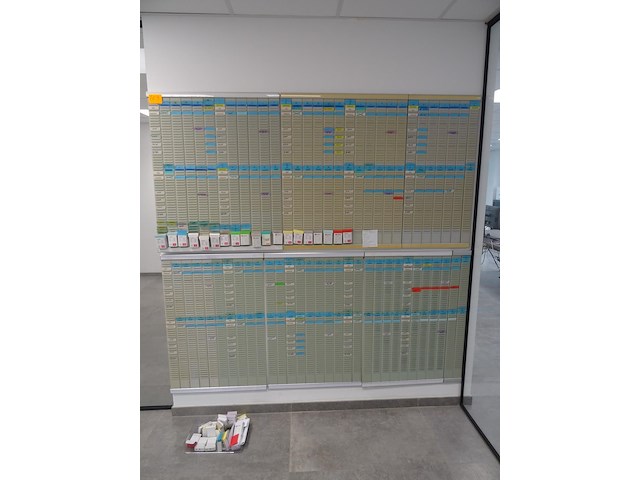 6-delige t-kaart planningset - afbeelding 1 van  3