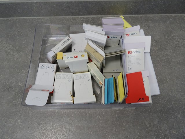 6-delige t-kaart planningset - afbeelding 2 van  3