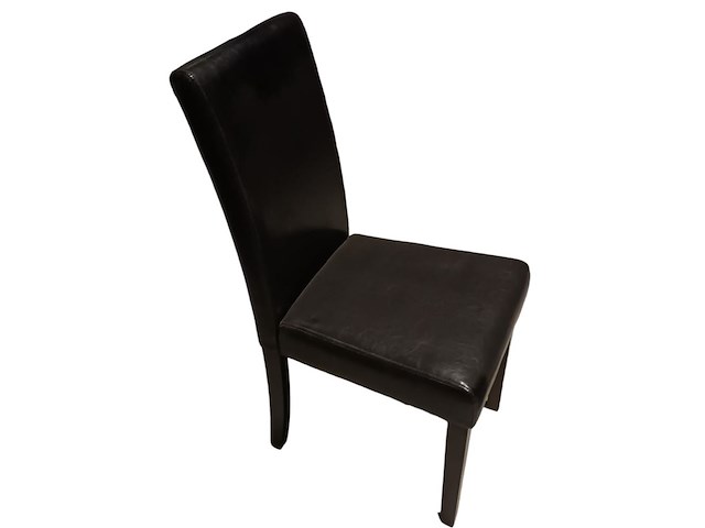 6 dinnerstoelen kunstleder - afbeelding 1 van  1
