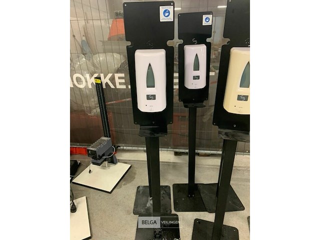 6 dispensers op hoge voet - afbeelding 2 van  2