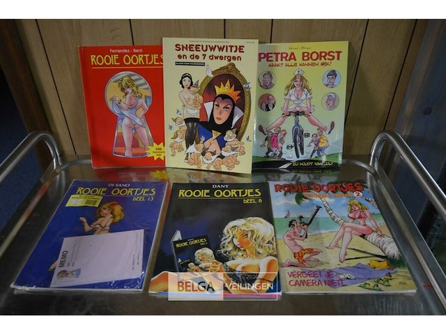 ±6 div 18+ stripverhalen - afbeelding 1 van  4