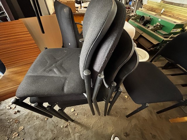 6 div bijzetstoelen - afbeelding 4 van  4