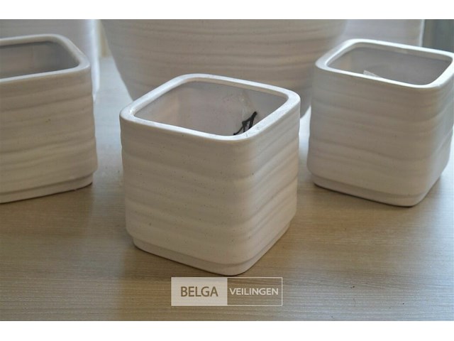 6 div bloempotten h=12 eb 17 cm - afbeelding 2 van  4