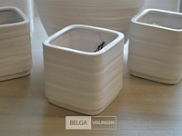 6 div bloempotten h=12 eb 17 cm - afbeelding 2 van  4