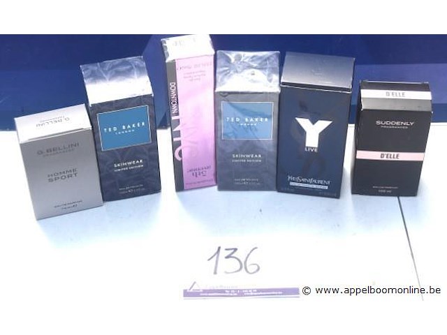 6 div eau de toilette en eau de parfum wo ted baker - afbeelding 1 van  2
