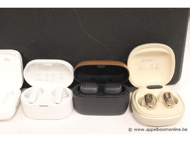 6 div wireless earphones, zonder kabels, werking niet gekend - afbeelding 3 van  3