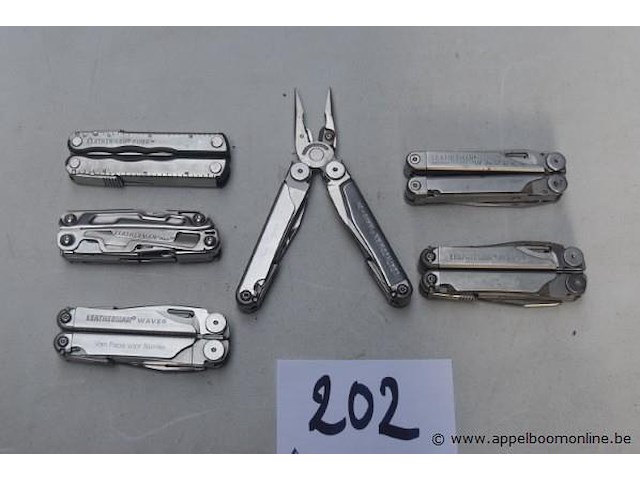 6 div zakmessen leatherman - afbeelding 1 van  4