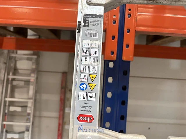 6 diverse alu dakladder altrex - afbeelding 2 van  6