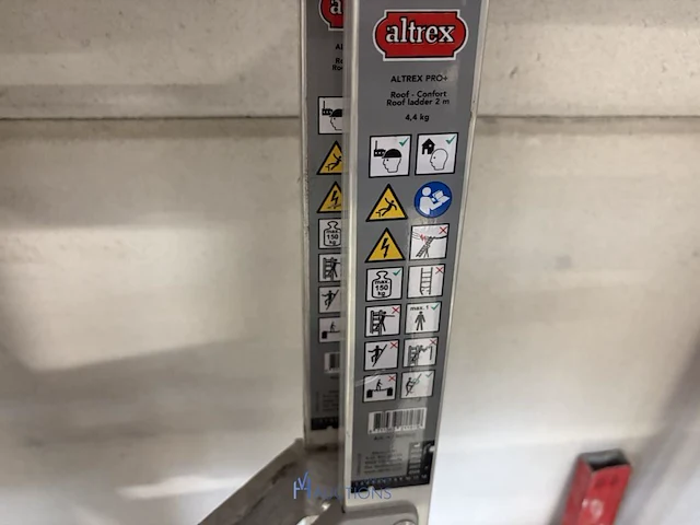 6 diverse alu dakladder altrex - afbeelding 6 van  6