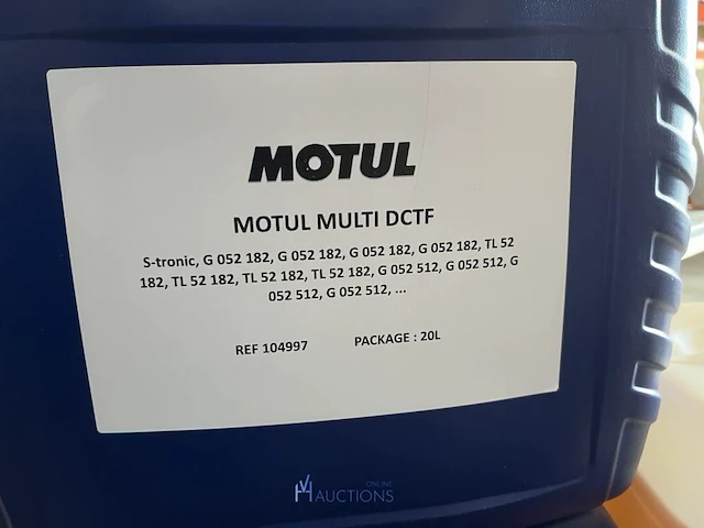 6 diverse bidons olie motul / eurol - afbeelding 5 van  5