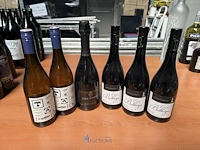 6 diverse flessen wijn