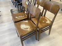 6 diverse houten stoelen - afbeelding 3 van  3