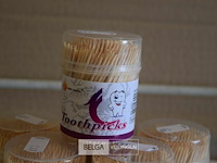 6 doosjes tandenstokers - afbeelding 2 van  2