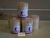 6 doosjes tandenstokers