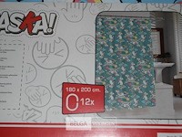 6 douchegordijnen 180x200cm - afbeelding 2 van  2