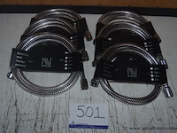 6 doucheslangen nikles - afbeelding 1 van  1