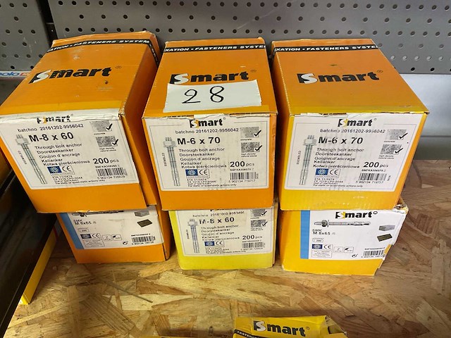 6 dozen ankerbouten - afbeelding 1 van  4