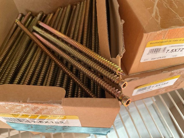 6 dozen betonschroeven - afbeelding 3 van  3