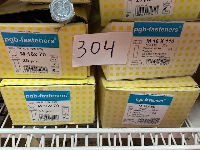 6 dozen bouten en pluggen - afbeelding 2 van  5