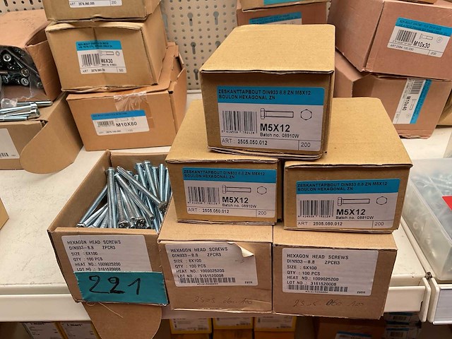 6 dozen bouten - afbeelding 1 van  4
