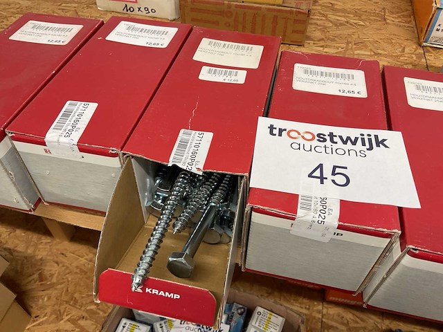 6 dozen hout bouten - afbeelding 2 van  8