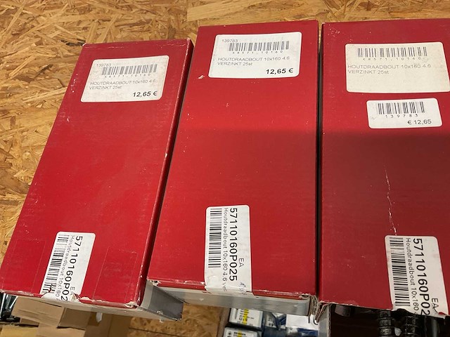 6 dozen hout bouten - afbeelding 3 van  8