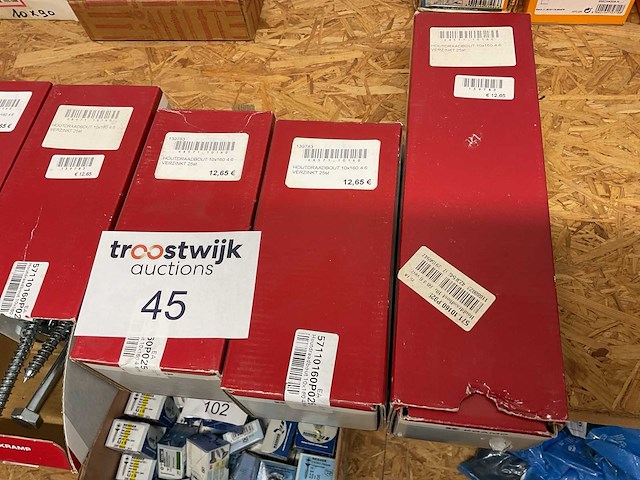 6 dozen hout bouten - afbeelding 5 van  8