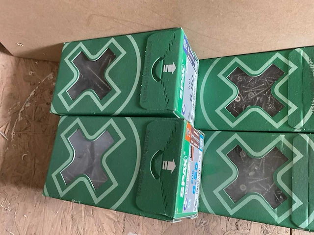 6 dozen hout schroeven deels inox - afbeelding 6 van  6
