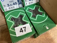 6 dozen hout schroeven - afbeelding 2 van  4