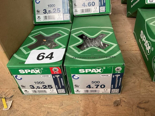 6 dozen hout schroeven - afbeelding 2 van  6