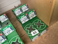 6 dozen hout schroeven