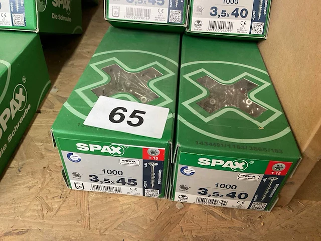 6 dozen hout schroeven - afbeelding 2 van  3