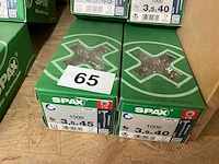 6 dozen hout schroeven - afbeelding 2 van  3