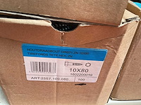6 dozen houtdraadbouten - afbeelding 3 van  6