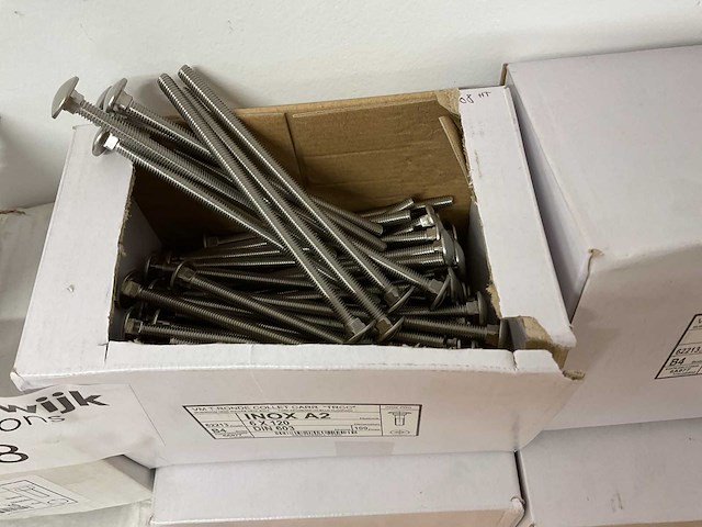 6 dozen inox bouten - afbeelding 4 van  7