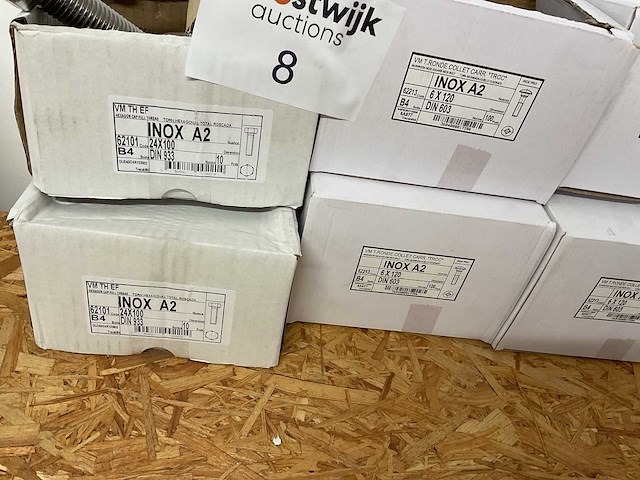 6 dozen inox bouten - afbeelding 7 van  7