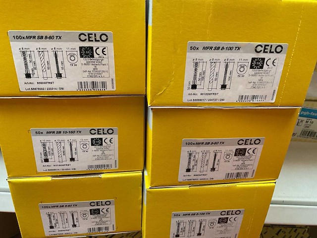 6 dozen slagpluggen - afbeelding 2 van  4